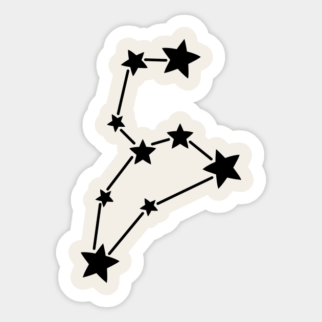 Leo Constellation Sticker by Nessanya